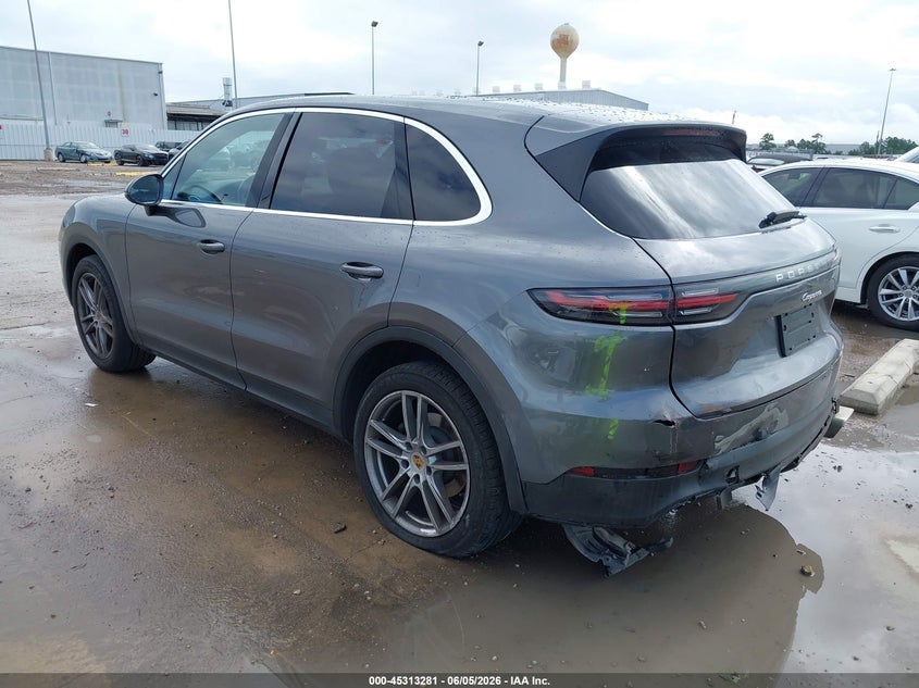 2019 Porsche Cayenne VIN WP1AA2AY2KDA04501 IAAI salvage auction — REAR END, Salvage Title, sold $17,100 on 2026-07-16 (photo 3)