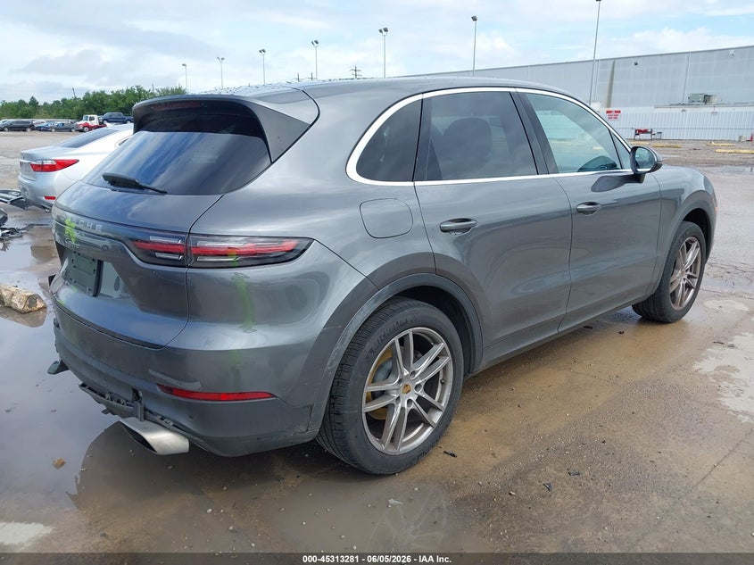 2019 Porsche Cayenne VIN WP1AA2AY2KDA04501 IAAI salvage auction — REAR END, Salvage Title, sold $17,100 on 2026-07-16 (photo 4)