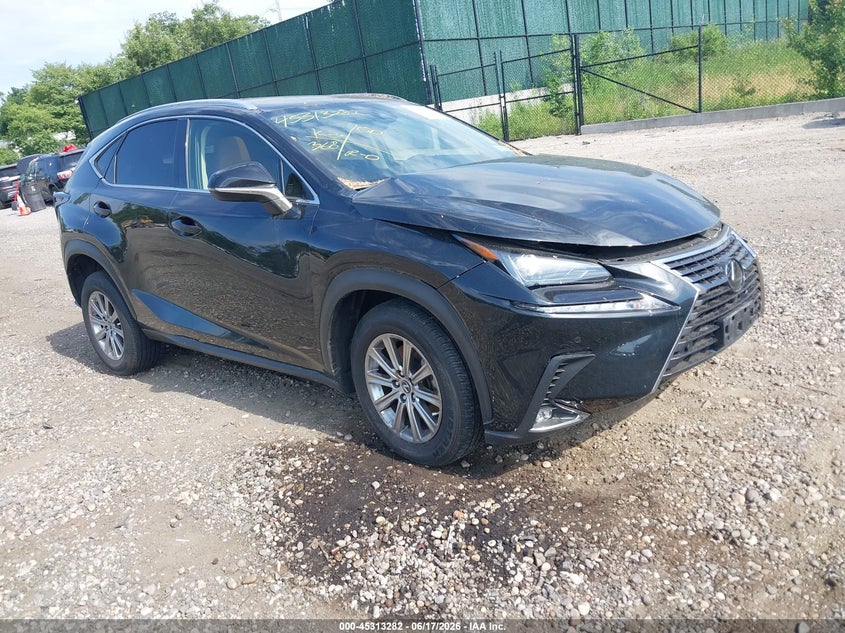 2021 Lexus VIN JTJDARDZ7M2246045 IAAI salvage auction — LEFT FRONT, Salvage Title, sold $8,050 on 2026-07-21 (photo 1)
