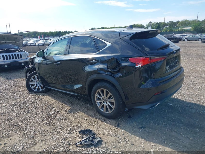 2021 Lexus VIN JTJDARDZ7M2246045 IAAI salvage auction — LEFT FRONT, Salvage Title, sold $8,050 on 2026-07-21 (photo 3)