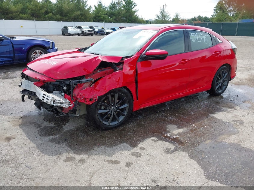 2020 Honda Civic VIN SHHFK7H60LU205246 IAAI salvage auction — FRONT END, Salvage Title, sold $2,650 on 2026-08-31 (photo 2)