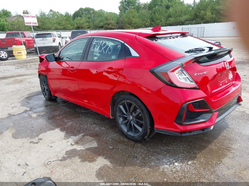 2020 Honda Civic VIN SHHFK7H60LU205246 IAAI salvage auction — FRONT END, Salvage Title, sold $2,650 on 2026-08-31 (photo 3)