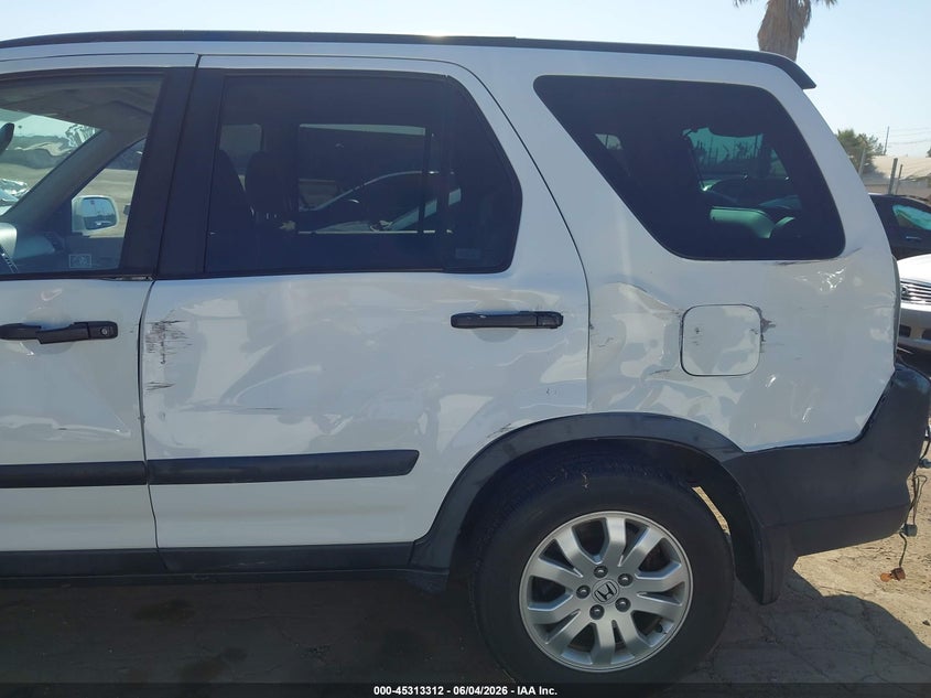 2005 Honda Cr-v VIN SHSRD78815U301828 IAAI salvage auction — SIDE, Salvage (California), sold $675 on 2026-07-09 (photo 6)