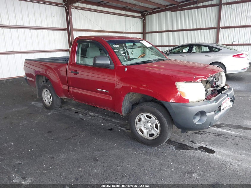 2005 Toyota Tacoma VIN 5TENX22N35Z013435 IAAI salvage auction — FRONT & REAR, Salvage (Georgia), sold $2,550 on 2026-07-23 (photo 1)