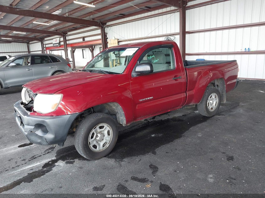 2005 Toyota Tacoma VIN 5TENX22N35Z013435 IAAI salvage auction — FRONT & REAR, Salvage (Georgia), sold $2,550 on 2026-07-23 (photo 2)