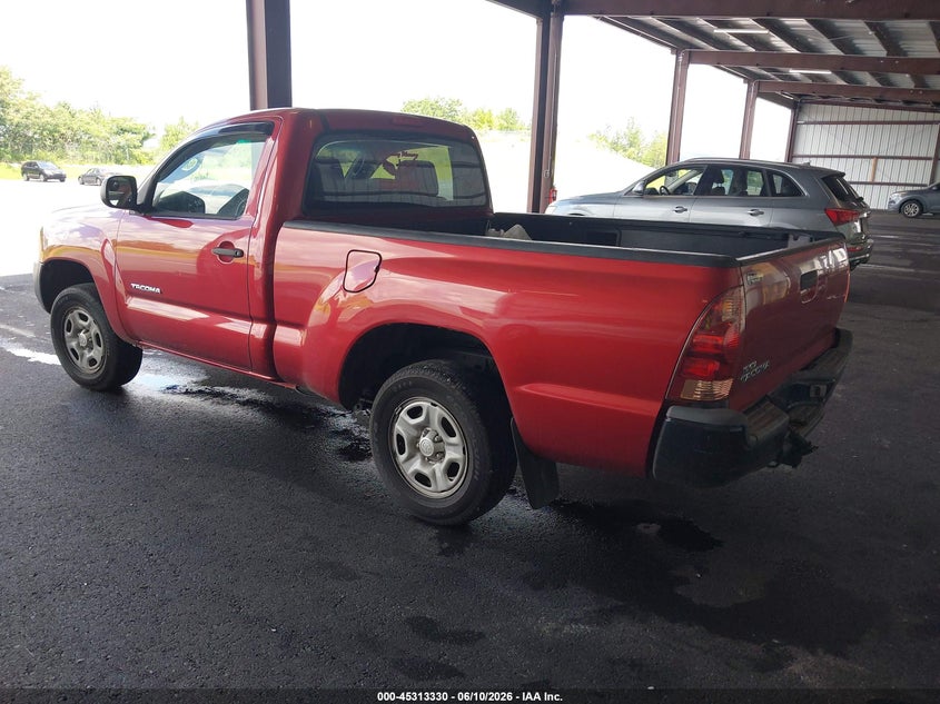2005 Toyota Tacoma VIN 5TENX22N35Z013435 IAAI salvage auction — FRONT & REAR, Salvage (Georgia), sold $2,550 on 2026-07-23 (photo 3)