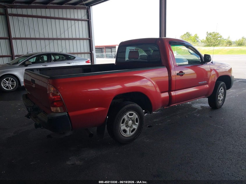 2005 Toyota Tacoma VIN 5TENX22N35Z013435 IAAI salvage auction — FRONT & REAR, Salvage (Georgia), sold $2,550 on 2026-07-23 (photo 4)