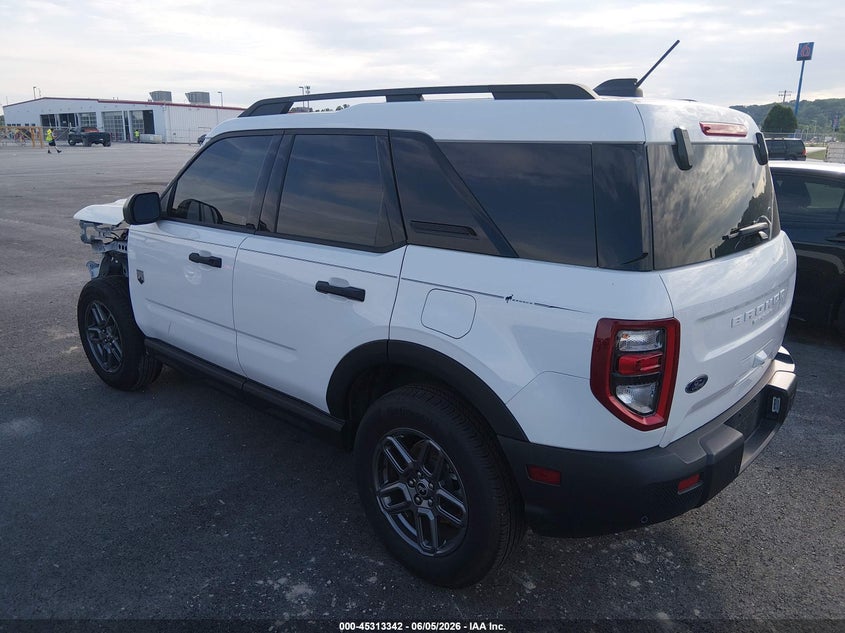 2025 Ford Bronco sport VIN 3FMCR9BN9SRE67660 IAAI salvage auction — LEFT FRONT, Salvage Title, sold $6,600 on 2026-07-31 (photo 3)