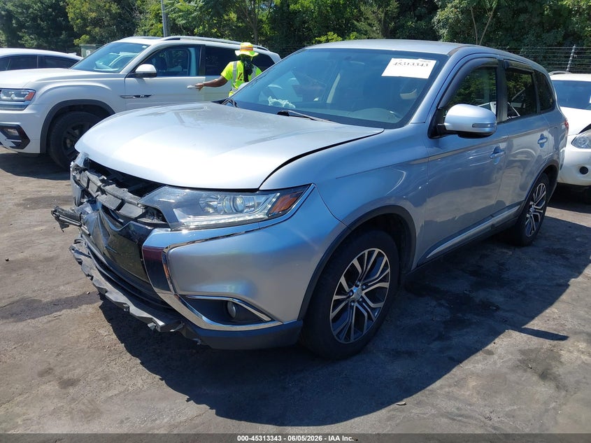 2017 Mitsubishi Outlander VIN JA4AD3A34HZ023639 IAAI salvage auction — FRONT END, Salvage Title, sold $1,475 on 2026-07-16 (photo 2)