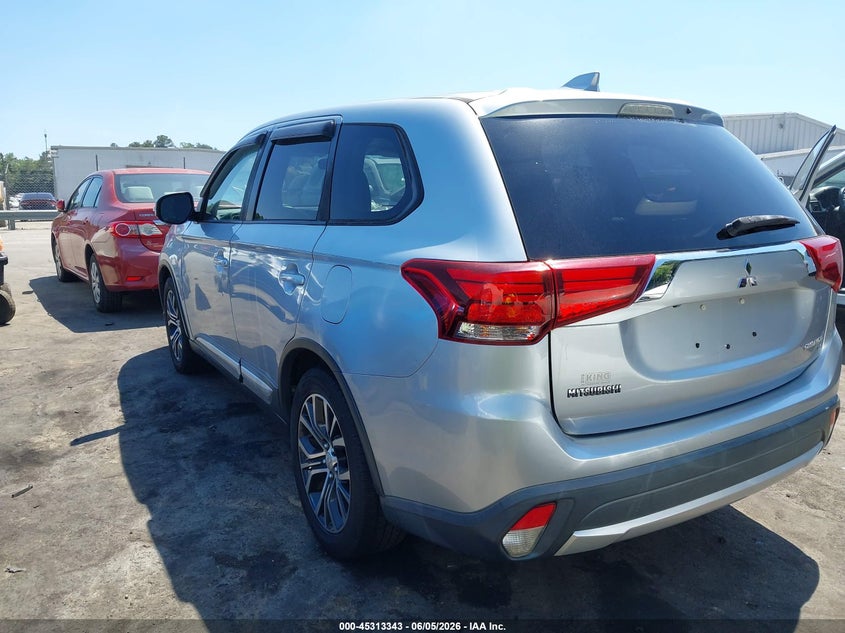 2017 Mitsubishi Outlander VIN JA4AD3A34HZ023639 IAAI salvage auction — FRONT END, Salvage Title, sold $1,475 on 2026-07-16 (photo 3)