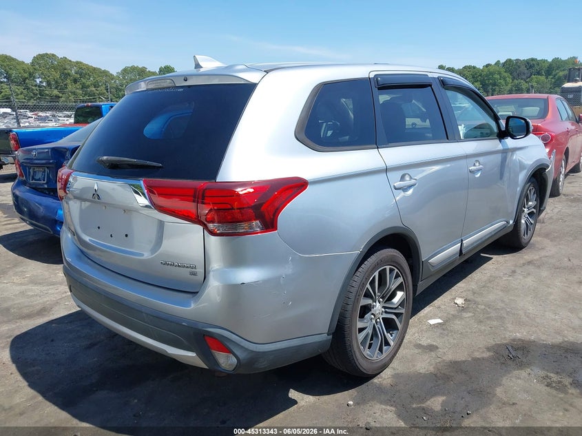 2017 Mitsubishi Outlander VIN JA4AD3A34HZ023639 IAAI salvage auction — FRONT END, Salvage Title, sold $1,475 on 2026-07-16 (photo 4)