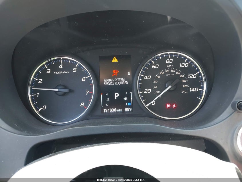 2017 Mitsubishi Outlander VIN JA4AD3A34HZ023639 IAAI salvage auction — FRONT END, Salvage Title, sold $1,475 on 2026-07-16 (photo 7)
