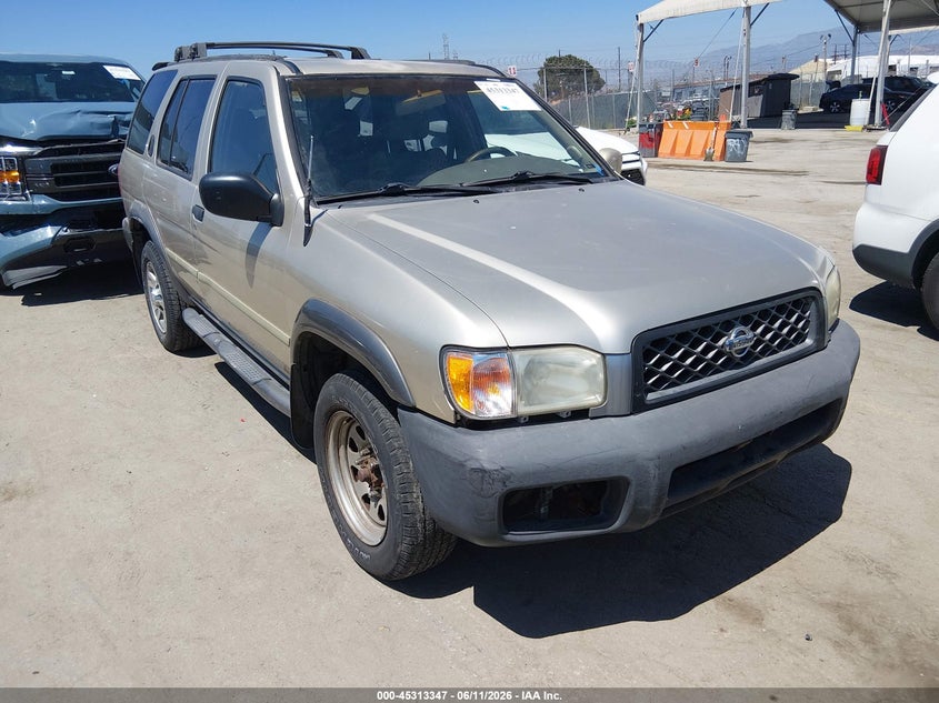 2000 Nissan Pathfinder VIN JN8AR07Y3YW442015 IAAI salvage auction — SIDE, Salvage (California), sold $525 on 2026-07-29 (photo 1)