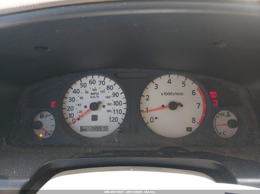 2000 Nissan Pathfinder VIN JN8AR07Y3YW442015 IAAI salvage auction — SIDE, Salvage (California), sold $525 on 2026-07-29 (photo 7)