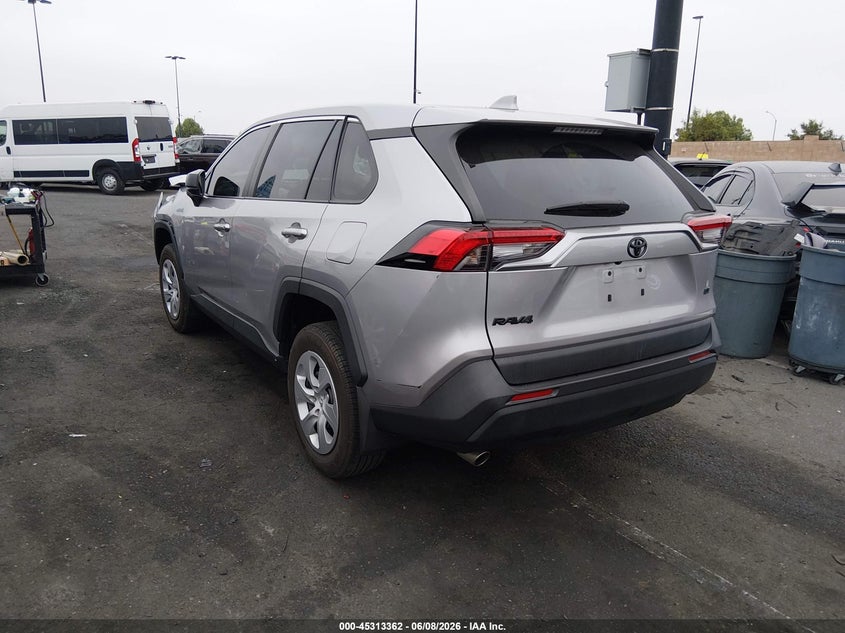 2024 Toyota Rav 4 VIN 2T3H1RFV8RC256095 IAAI salvage auction — FRONT & REAR, Salvage Title, sold $5,600 on 2026-08-14 (photo 3)