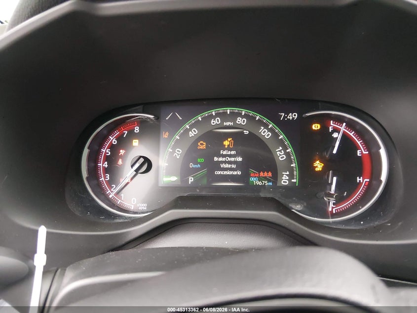 2024 Toyota Rav 4 VIN 2T3H1RFV8RC256095 IAAI salvage auction — FRONT & REAR, Salvage Title, sold $5,600 on 2026-08-14 (photo 7)