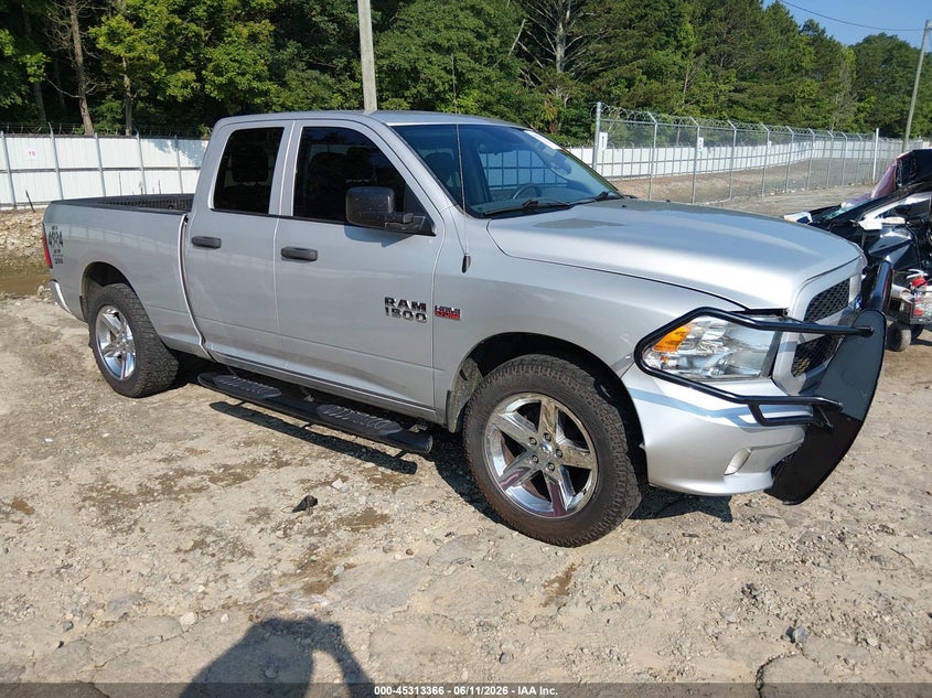 2018 Ram 1500 VIN 1C6RR7FT2JS186936 IAAI salvage auction — FRONT END, Salvage (Georgia), sold $3,800 on 2026-07-23 (photo 1)