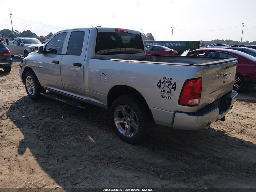 2018 Ram 1500 VIN 1C6RR7FT2JS186936 IAAI salvage auction — FRONT END, Salvage (Georgia), sold $3,800 on 2026-07-23 (photo 3)