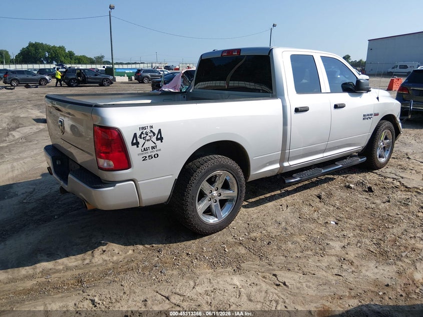2018 Ram 1500 VIN 1C6RR7FT2JS186936 IAAI salvage auction — FRONT END, Salvage (Georgia), sold $3,800 on 2026-07-23 (photo 4)