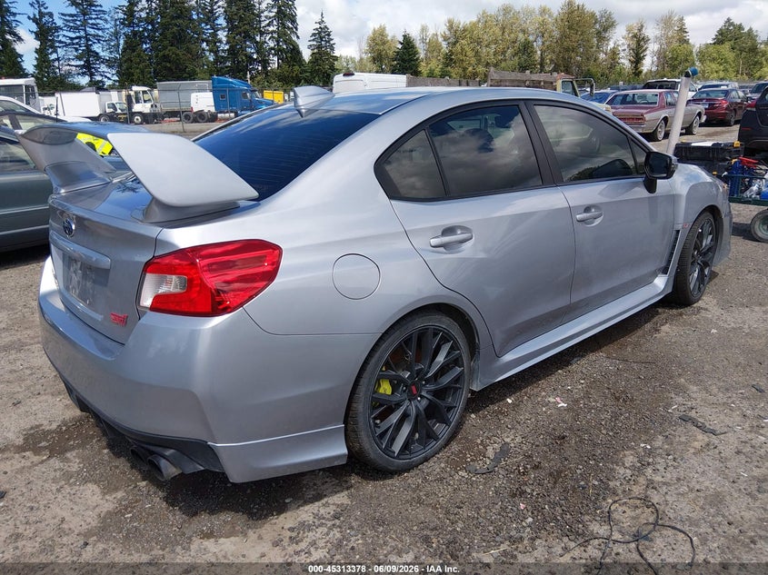 2019 Subaru Wrx sti VIN JF1VA2R61K9828312 IAAI salvage auction — LEFT FRONT, Salvage Title, sold $14,150 on 2026-07-15 (photo 4)