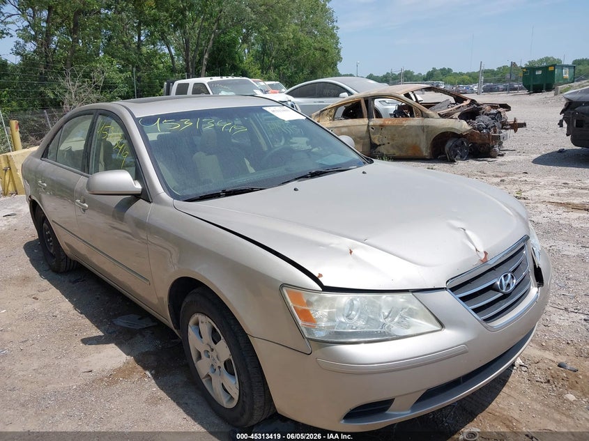 2009 Hyundai Sonata VIN 5NPET46C29H453574 IAAI salvage auction — FRONT END, Clear (Indiana), sold $400 on 2026-07-22 (photo 6)