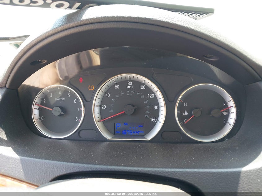 2009 Hyundai Sonata VIN 5NPET46C29H453574 IAAI salvage auction — FRONT END, Clear (Indiana), sold $400 on 2026-07-22 (photo 7)
