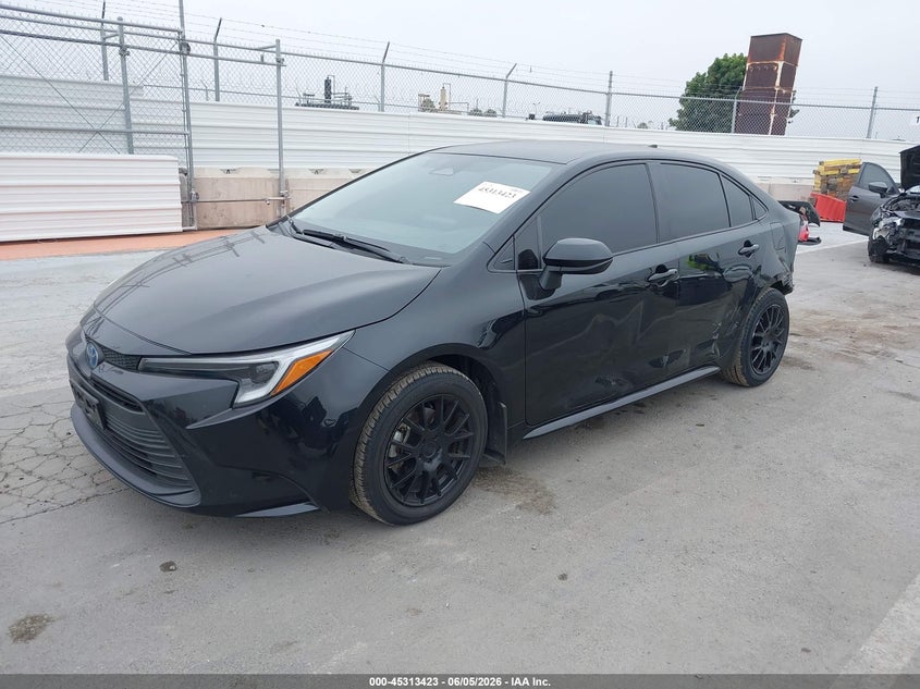 2024 Toyota Corolla VIN JTDBCMFE9R3066598 IAAI salvage auction — REAR END, Salvage Title, sold $7,750 on 2026-07-15 (photo 2)