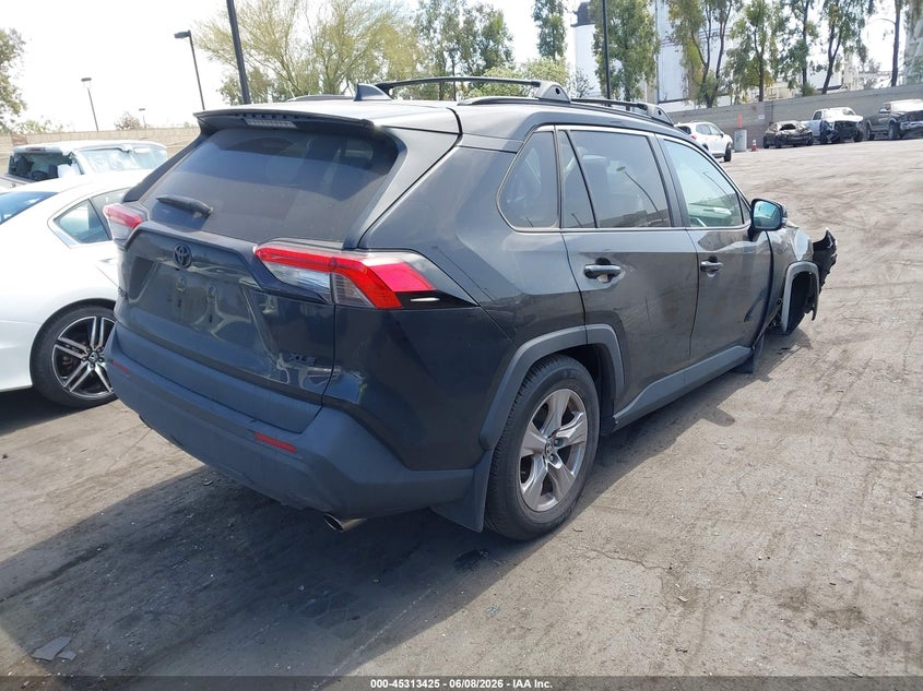 2024 Toyota Rav 4 VIN 2T3W1RFV2RC280951 IAAI salvage auction — RIGHT FRONT, Salvage Title, sold $11,900 on 2026-07-19 (photo 4)