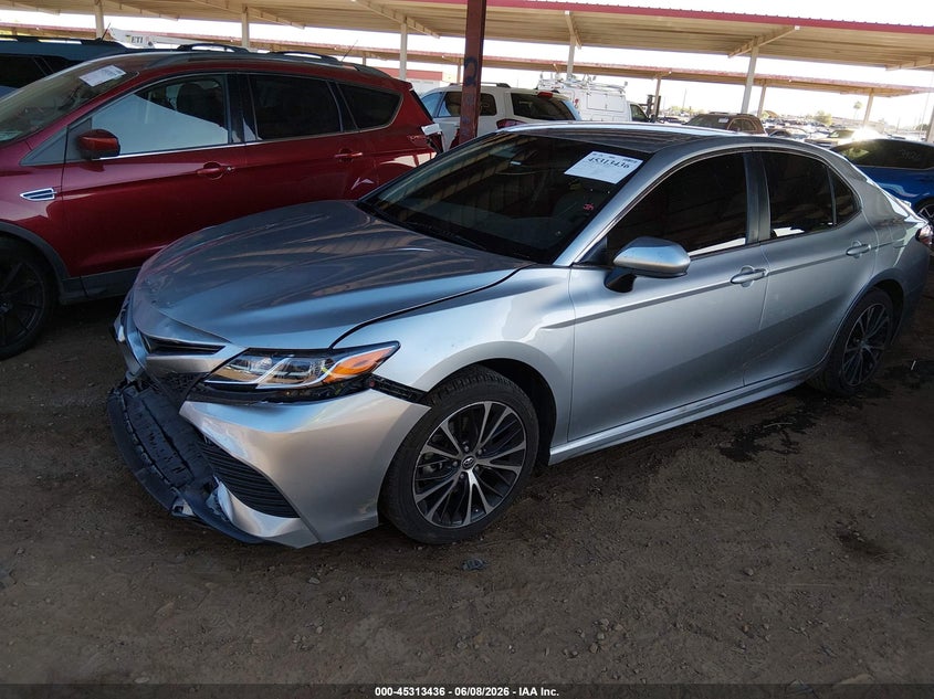2018 Toyota Camry VIN JTNB11HK7J3051606 IAAI salvage auction — FRONT END, Salvage Title, sold $3,850 on 2026-07-28 (photo 2)