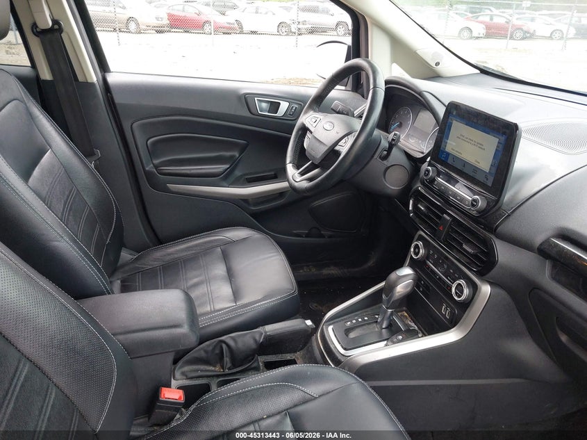 2019 Ford Ecosport VIN MAJ6S3KLXKC271118 IAAI salvage auction — FRONT END, Salvage Title, sold $25 on 2026-07-29 (photo 5)