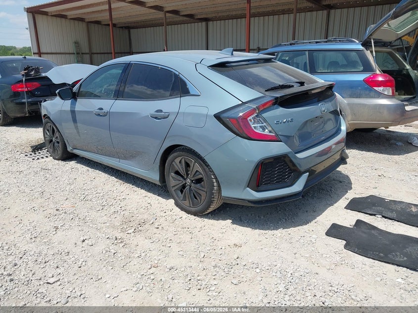 2017 Honda Civic VIN SHHFK7H57HU223306 IAAI salvage auction — FRONT END, Salvage Title, sold $2,875 on 2026-07-08 (photo 3)