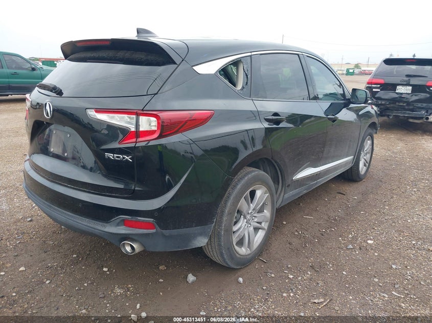 2021 Acura Rdx VIN 5J8TC1H73ML007896 IAAI salvage auction — FRONT END, Salvage Title, sold $8,250 on 2026-08-25 (photo 4)