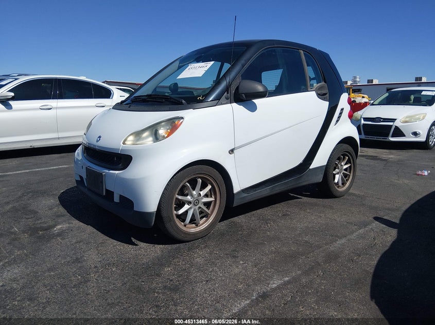 2008 Smart Fortwo VIN WMEEJ31X08K163250 IAAI salvage auction — NORMAL WEAR, Clear (Nevada), sold $25 on 2026-07-17 (photo 2)