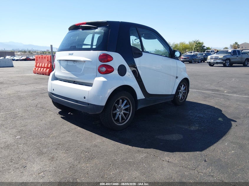 2008 Smart Fortwo VIN WMEEJ31X08K163250 IAAI salvage auction — NORMAL WEAR, Clear (Nevada), sold $25 on 2026-07-17 (photo 4)