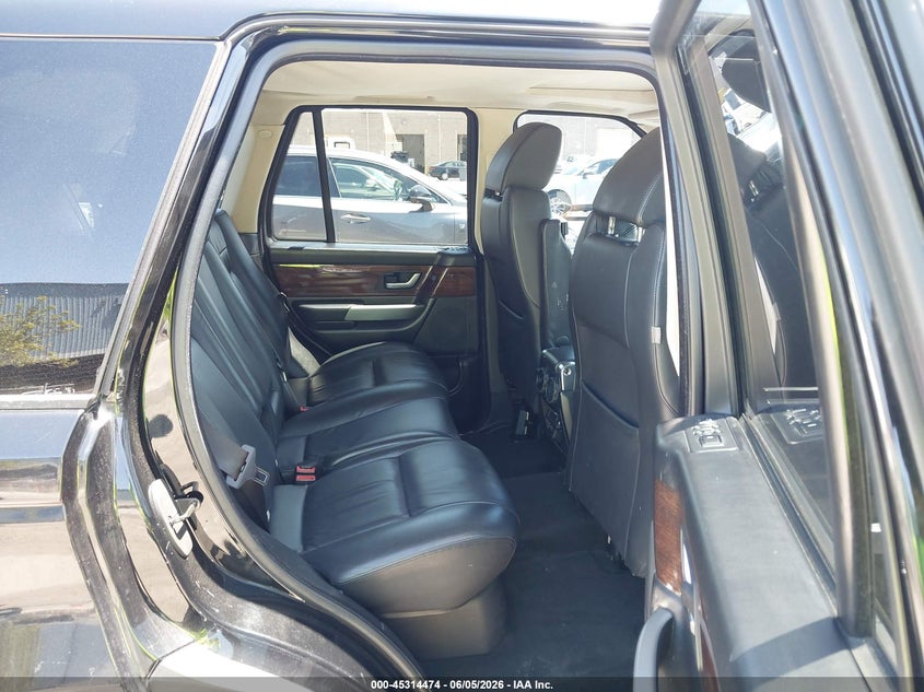 2008 Land rover Range rover sport VIN SALSK25408A186373 IAAI salvage auction — RIGHT FRONT, Salvage (California), sold $500 on 2026-07-06 (photo 8)