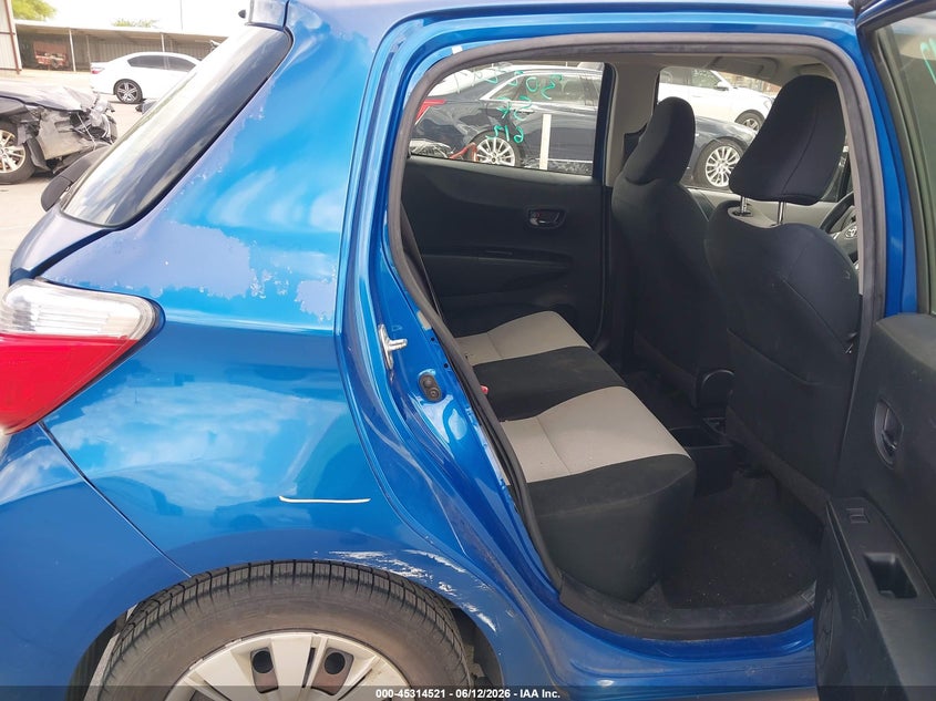 2013 Toyota Yaris VIN JTDKTUD36DD561118 IAAI salvage auction — REAR END, Original (Texas), sold $3,500 on 2026-07-22 (photo 8)