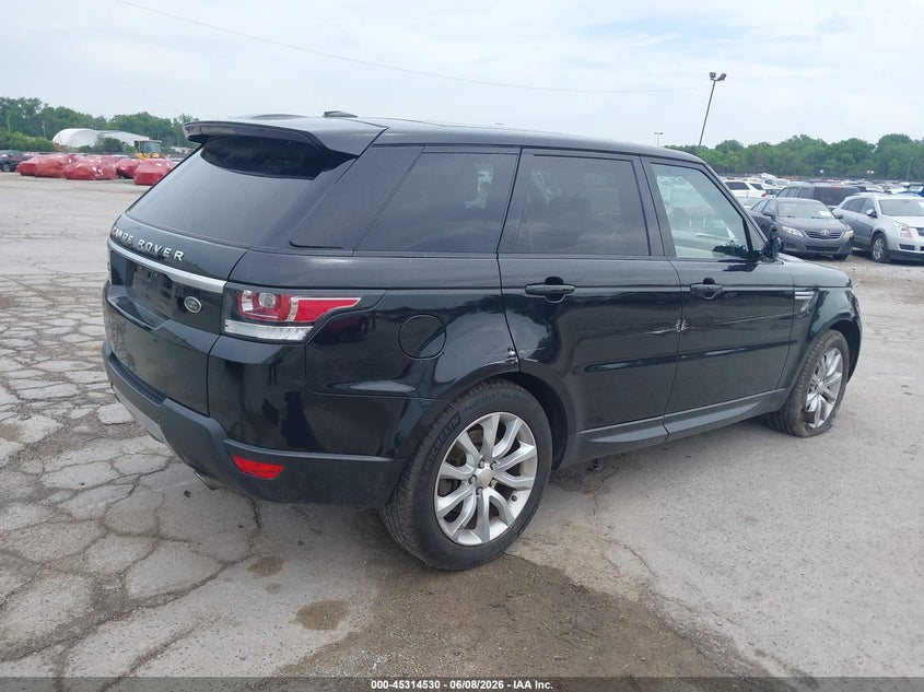 2014 Land rover Range rover sport VIN SALWR2WF5EA381040 IAAI salvage auction — SIDE, Salvage Title, sold $3,950 on 2026-07-09 (photo 4)