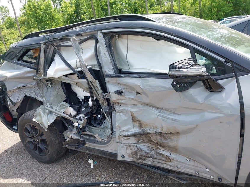 2023 Kia Sportage VIN 5XYK7CAF4PG084353 IAAI salvage auction — RIGHT SIDE, Salvage Title, sold $3,050 on 2026-07-21 (photo 6)