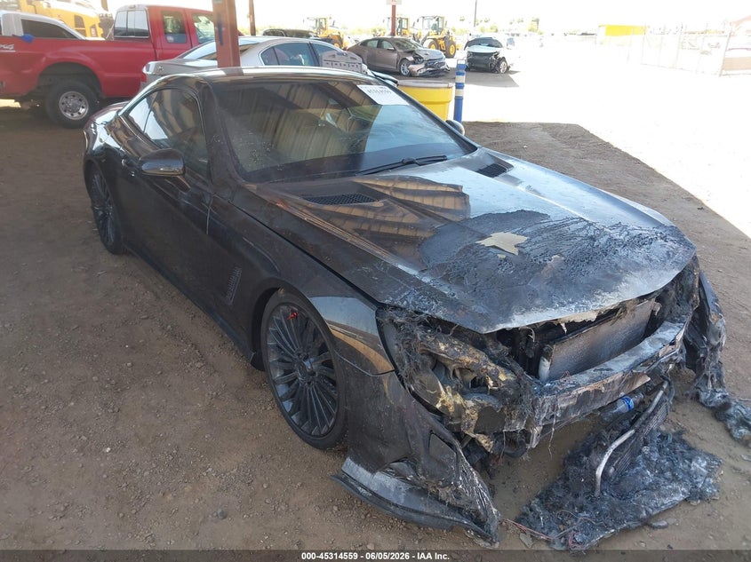 2014 Mercedes-benz VIN WDDJK7DA7EF025515 IAAI salvage auction — ENGINE BURN, Salvage (Arizona), sold $1,050 on 2026-07-28 (photo 1)