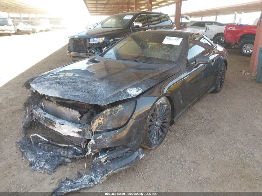 2014 Mercedes-benz VIN WDDJK7DA7EF025515 IAAI salvage auction — ENGINE BURN, Salvage (Arizona), sold $1,050 on 2026-07-28 (photo 2)