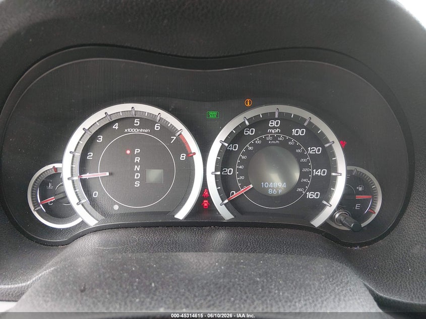 2012 Acura Tsx VIN JH4CU2F44CC016730 IAAI salvage auction — FRONT END, Salvage (Ohio), sold $1,150 on 2026-07-10 (photo 7)