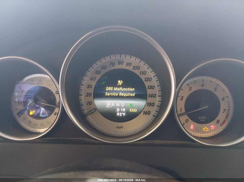 2013 Mercedes-benz C-klasse VIN WDDGF8AB1DG137981 IAAI salvage auction — FRONT END, Clear (Tennessee), sold $875 on 2026-07-20 (photo 7)