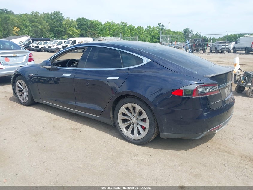 2014 Tesla Model s VIN 5YJSA1H2XEFP65808 IAAI salvage auction — FRONT END, Salvage - Greater Than 75% (Maryland), sold $1,350 on 2026-07-23 (photo 3)