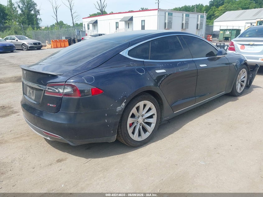 2014 Tesla Model s VIN 5YJSA1H2XEFP65808 IAAI salvage auction — FRONT END, Salvage - Greater Than 75% (Maryland), sold $1,350 on 2026-07-23 (photo 4)