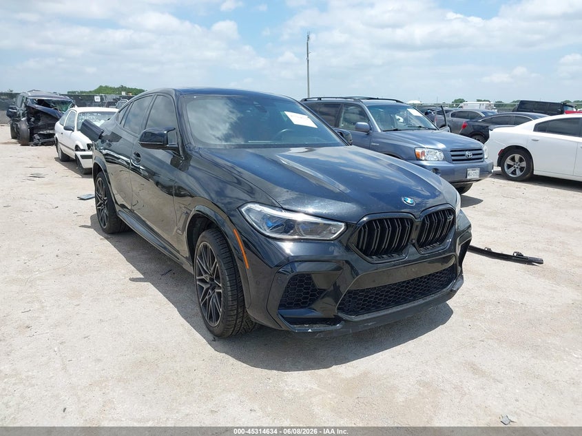 2020 BMW X6 m VIN 5YMCY0C01L9D13554 — IAAI salvage auction photo
