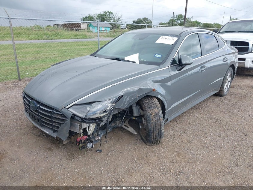 2021 Hyundai Sonata VIN 5NPEG4JA8MH076509 IAAI salvage auction — NORMAL WEAR, Original (Texas), sold $1,225 on 2026-07-07 (photo 2)