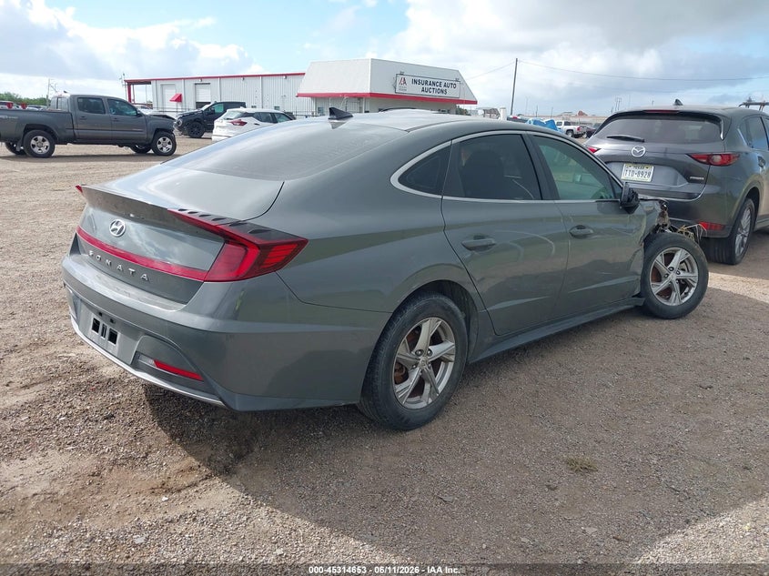 2021 Hyundai Sonata VIN 5NPEG4JA8MH076509 IAAI salvage auction — NORMAL WEAR, Original (Texas), sold $1,225 on 2026-07-07 (photo 4)