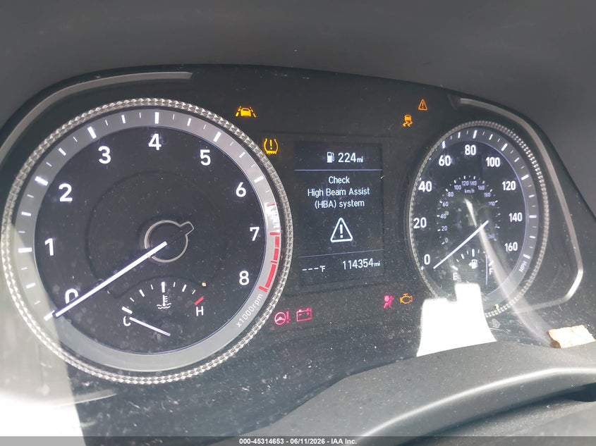 2021 Hyundai Sonata VIN 5NPEG4JA8MH076509 IAAI salvage auction — NORMAL WEAR, Original (Texas), sold $1,225 on 2026-07-07 (photo 7)