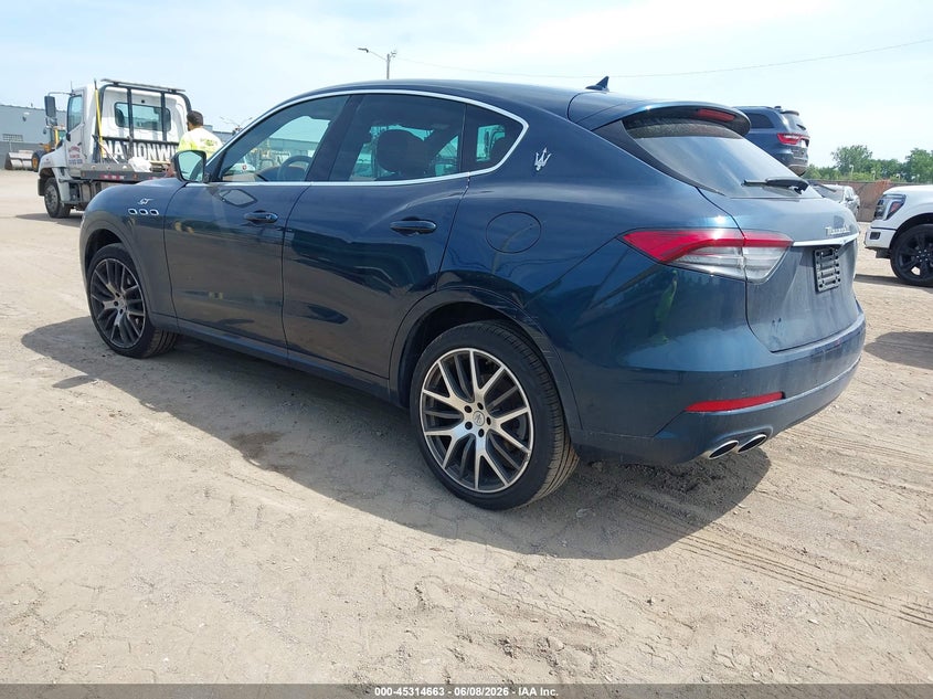 2022 Maserati Levante VIN ZN661XUA8NX397702 IAAI salvage auction — FRONT END, Salvage Title, sold $18,400 on 2026-07-09 (photo 3)