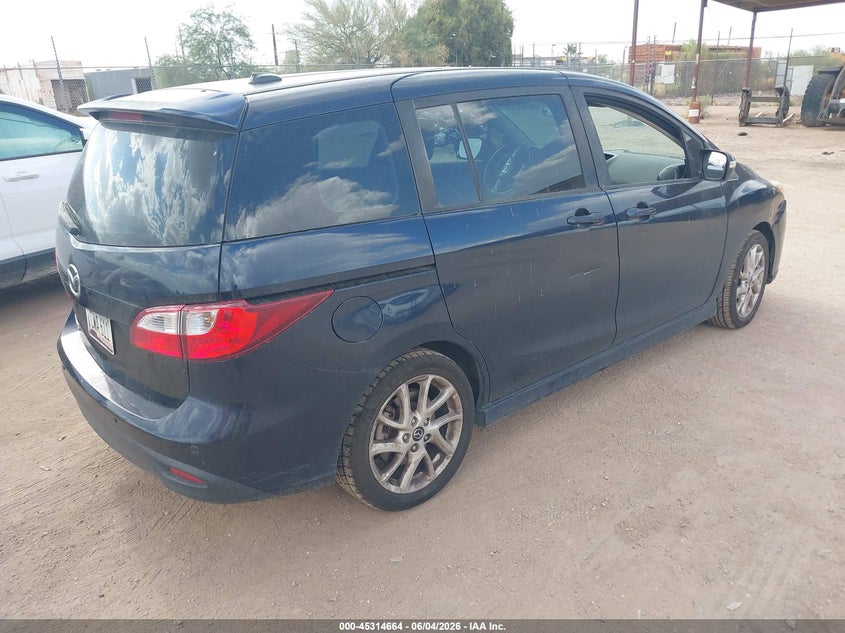 2015 Mazda 5 VIN JM1CW2DL6F0179519 IAAI salvage auction — NORMAL WEAR, Salvage Title, sold $300 on 2026-07-09 (photo 4)